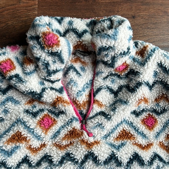 Women's Eddie Bauer Sherpa Quarter Zip Jacket | Winter | Fall | Sherpa | Fleece - Picture 3 of 6